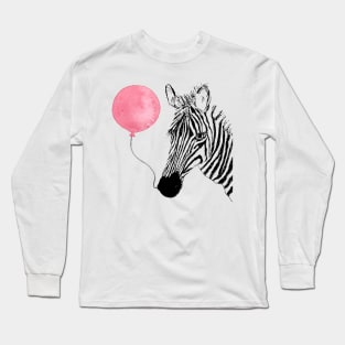 The Horse with Balloon Long Sleeve T-Shirt